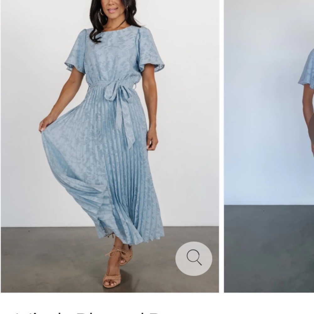 Baltic Born Light Blue Midi Dress